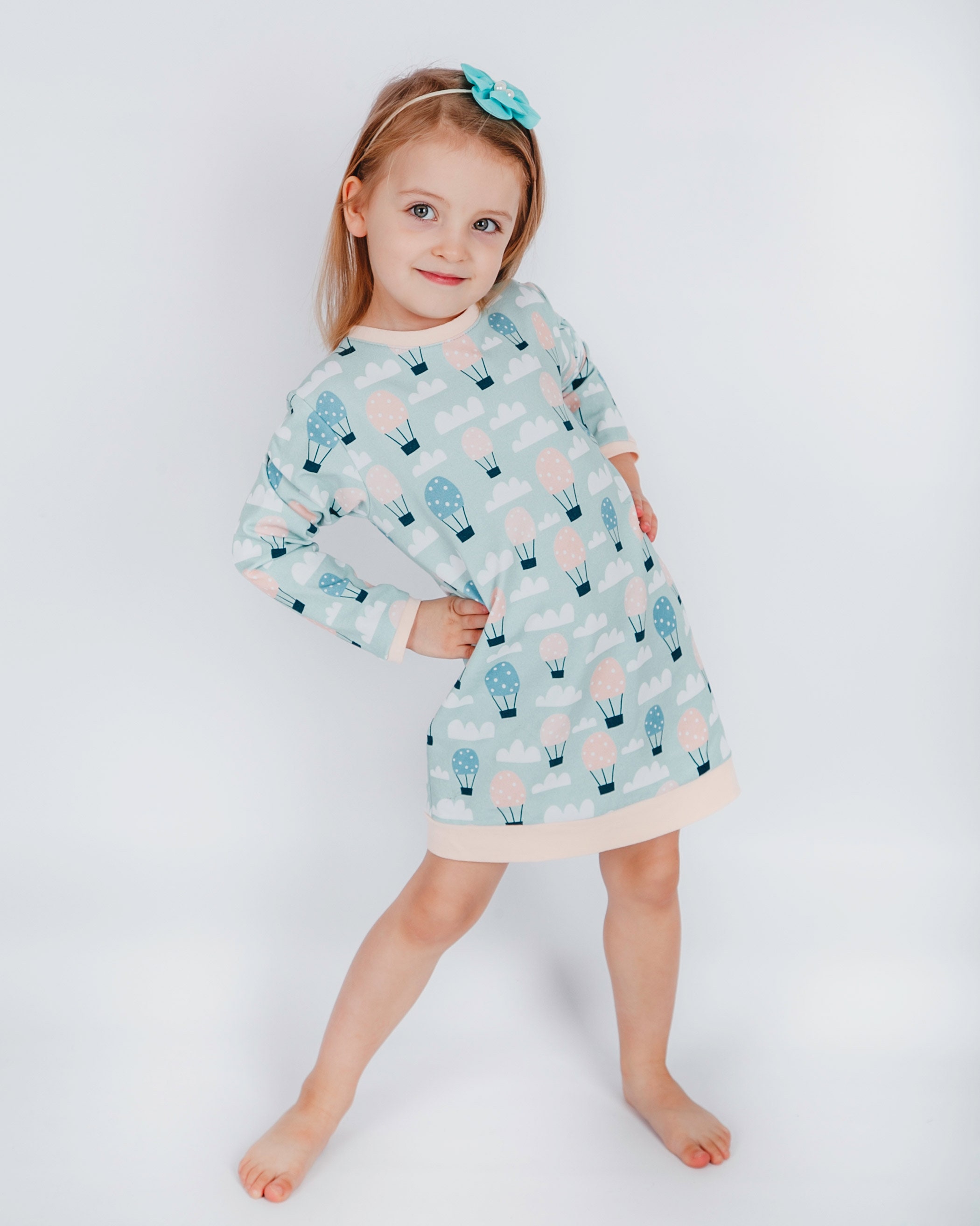 Girls nightshirt sewing pattern pdf, nightgown pattern, girls pattern