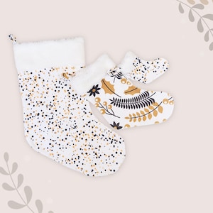 Learn to sew - Christmas Stocking Sewing Pattern PDF | Do It Yourself Easy Sewing Pattern | Holiday Stocking Project