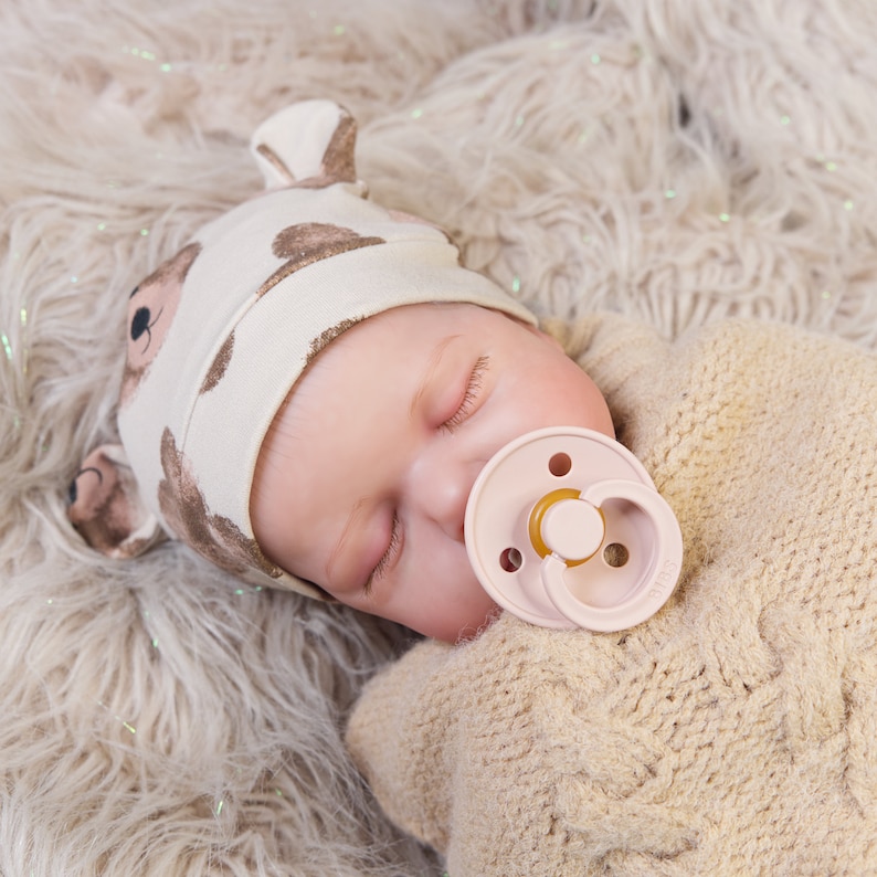 baby hat pattern, nähmuster baby, pdf pattern baby, beanie sewing pattern, made by me, baby shower gift