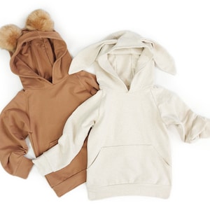 Baby hoodies with ears sale