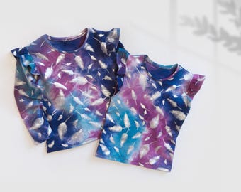 Blusa para meninas com molde em PDF – Blusa para iniciantes, para bebês e crianças – Manga longa/curta