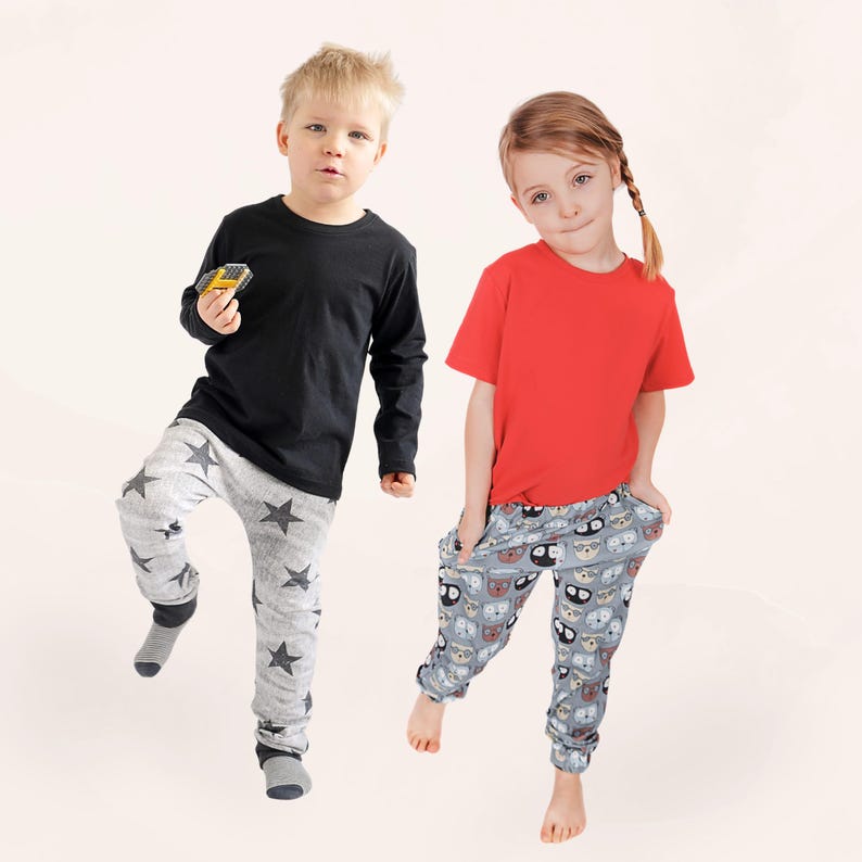 PDF Sewing Pattern for Kids T-Shirt – Toddler & Child Top (Sizes 2–10Y)
