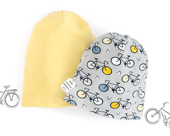 Sewing patterns and tutorials - slouchy beanie pattern PDF and classic beanie pattern PDF, sewing patterns