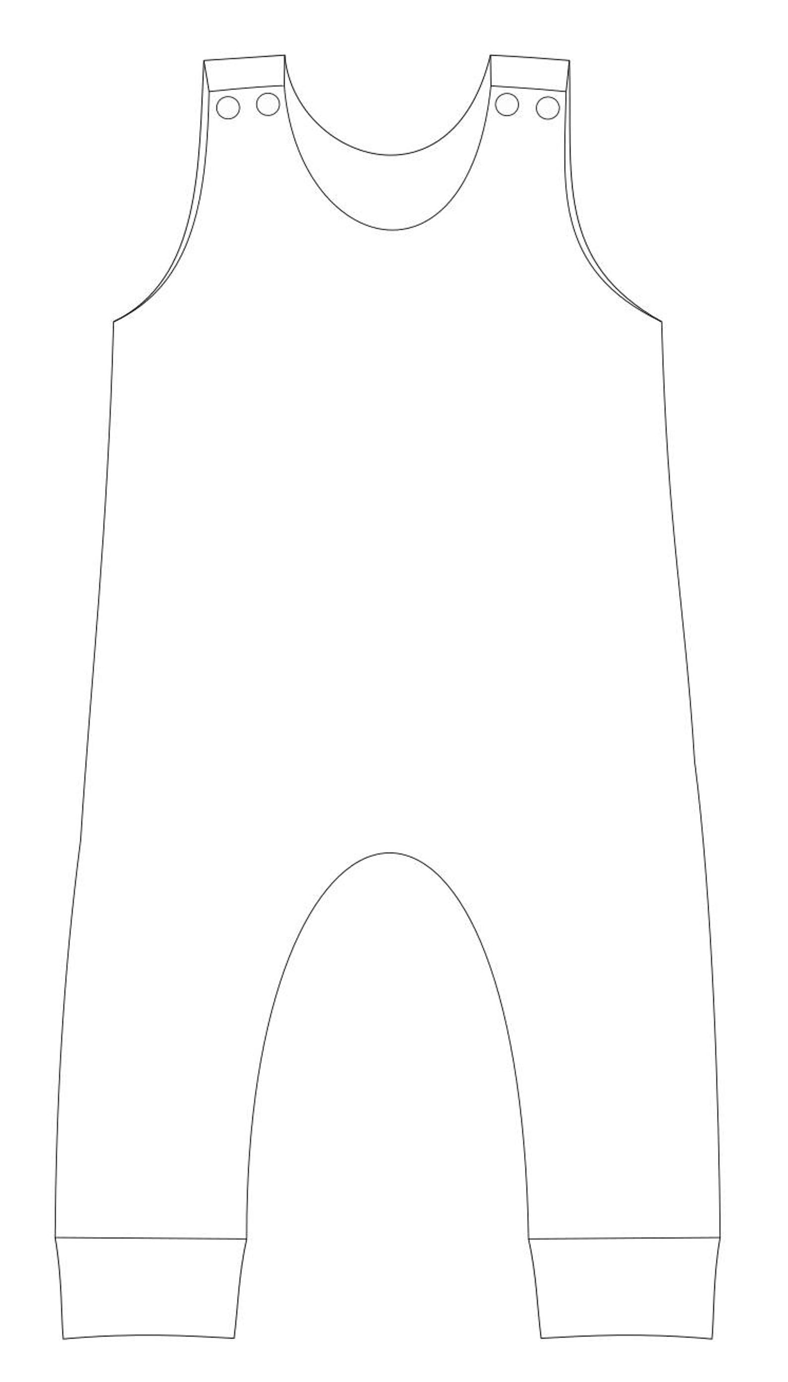 Romper Sewing Pattern PDF Baby Romper Pattern PDF Kids Etsy