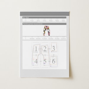 Baby Pants Pattern Easy to Sew Harem Pants Sewing Patterns PDF Knit Leggings DIY Shower Gift for Babies Clothes Ideas image 11