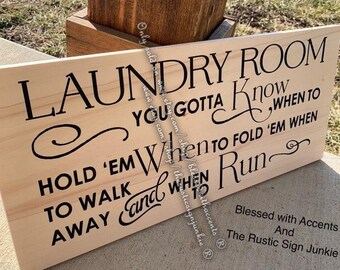 laundry room sign laundry
