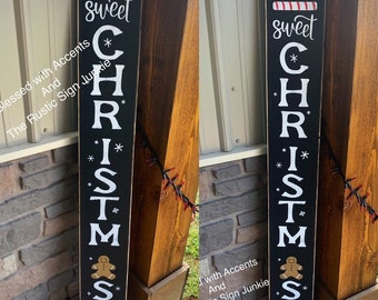 Christmas porch sign, front door decor , primitive christmas decor, Christmas welcome signs, Welcome porch signs, Front porch decor