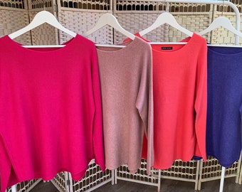 Italian One Size Jumpers in Four Great Colours
