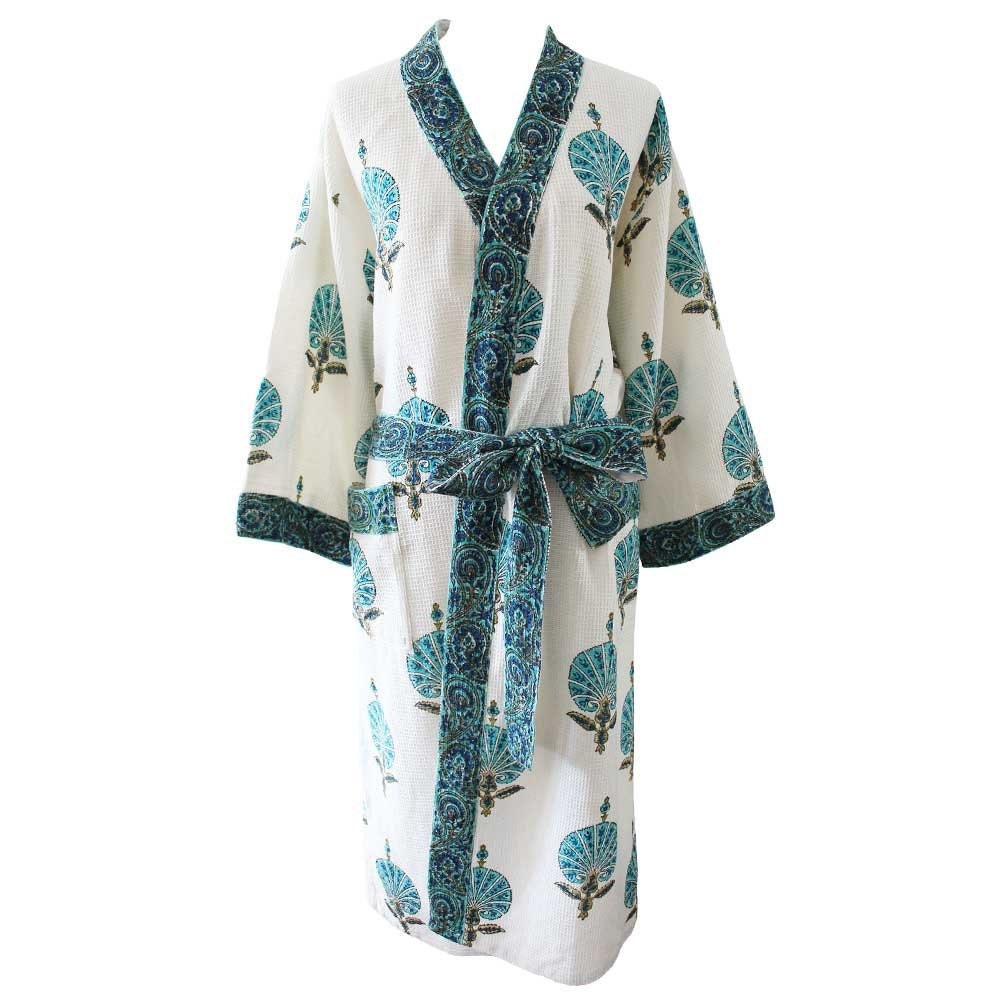 Waffle Dressing Gown - Etsy UK Waffle Dressing Gown - Etsy UK