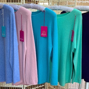 Italian one size jumper in Five Pretty Colours image 1