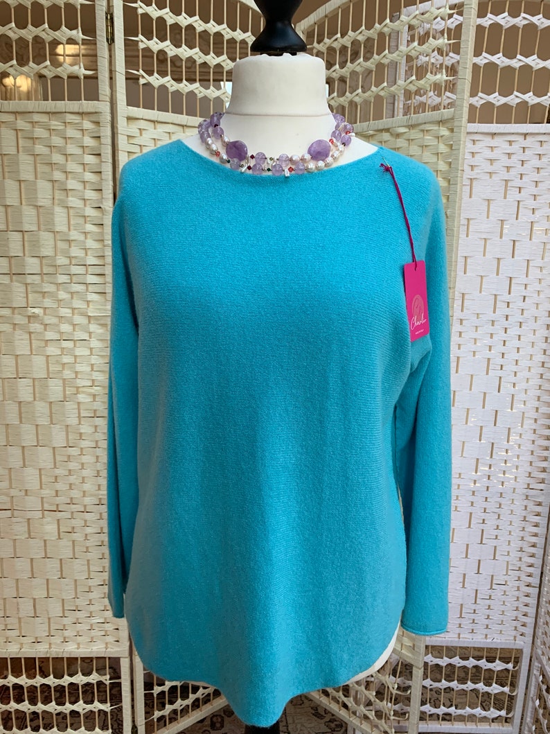 Italian one size jumper in Five Pretty Colours image 4