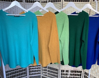 Italian One Size Jumper in Five Great Colours