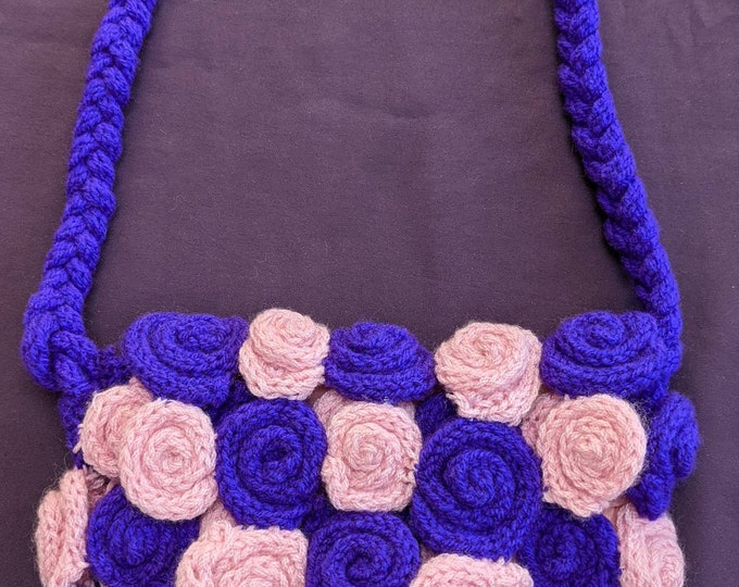 Bag knitted patchwork