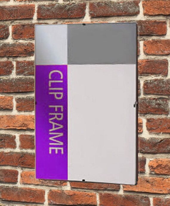 A3 Ultra Slim Clip Frameless Photo Picture Frame 297 X Image 0
