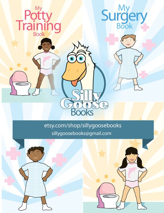 CUSTOMIZABLE Potty Training Book for Children boy Style C - Etsy