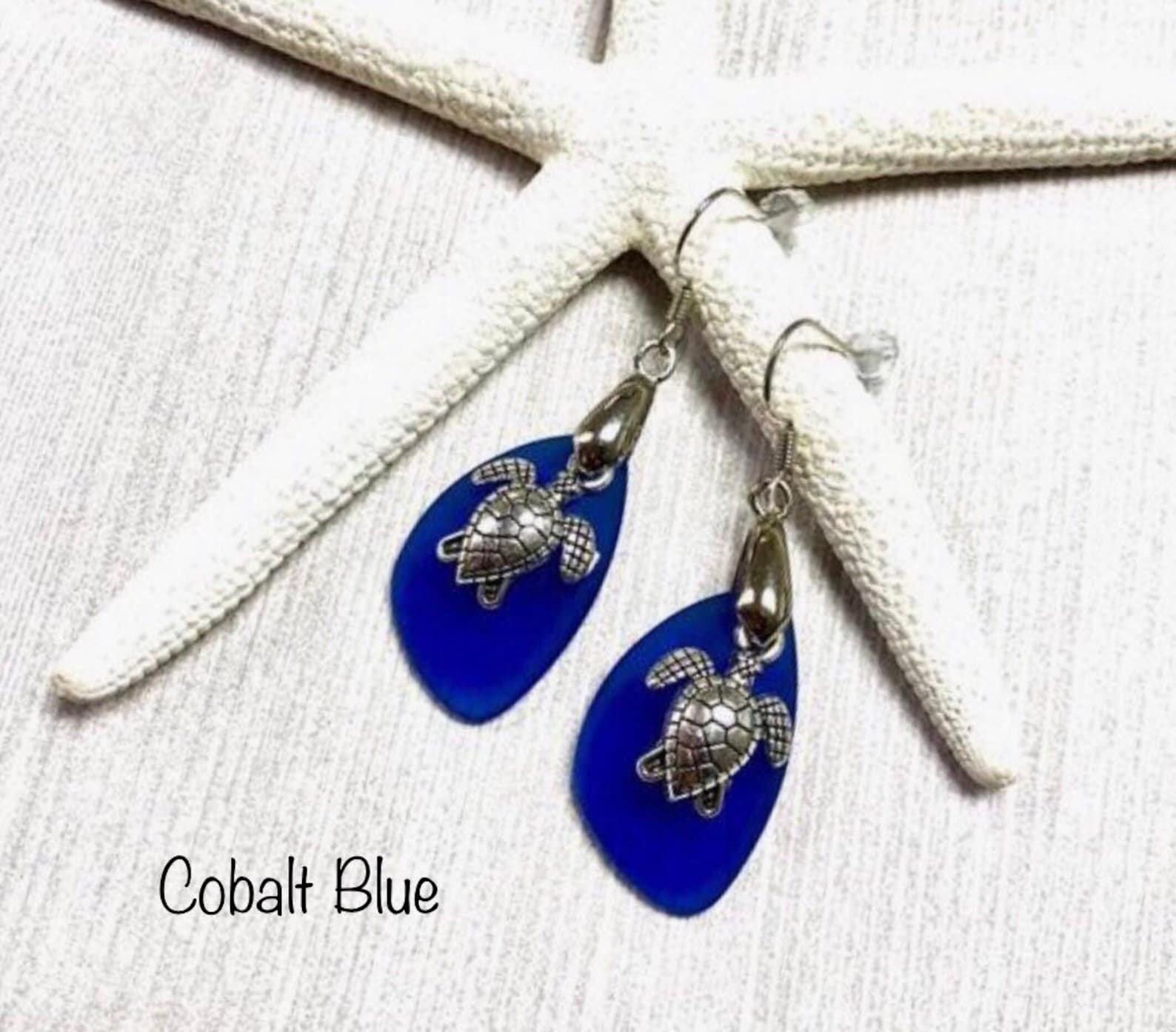 SEA DREAMER EARRINGS, CUMULUS BLUE