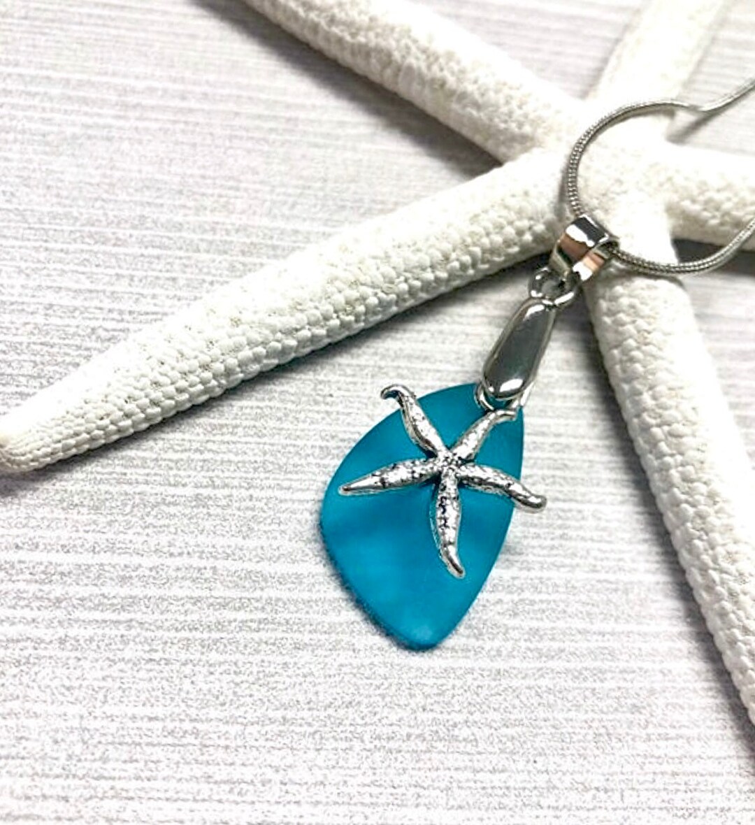 Glasswork Starfish Necklace main image 1