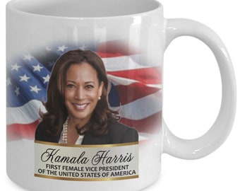 Kamala Harris 1st Female Vice President Inauguration Commemorative Keepsake Coffee Mug