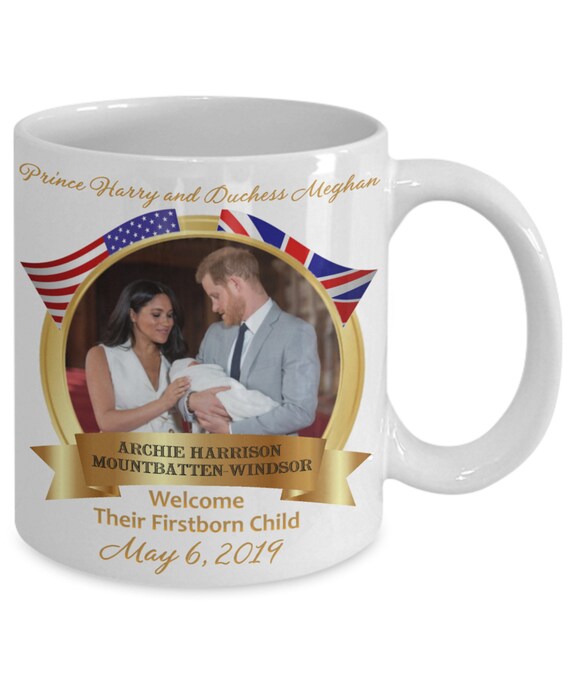 Baby Archie Prince Harry Meghan Markle Royal Birth Etsy Baby Archie Prince Harry Meghan Markle Royal Birth Etsy