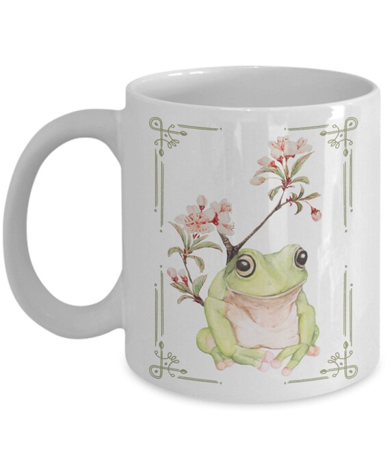 Content in a Cottage: Frog Mug