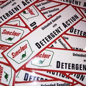 Sinclair Oil sticker - Etsy