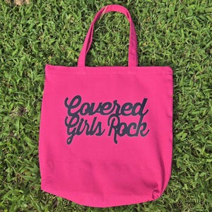 Covered Girls Rock™ Tragetasche mit Reißverschluss – Farbenfroh, strapazierfähig und stylisch!