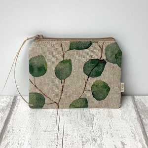 Coin Purse - Botanical - Foliage - Zip Purse