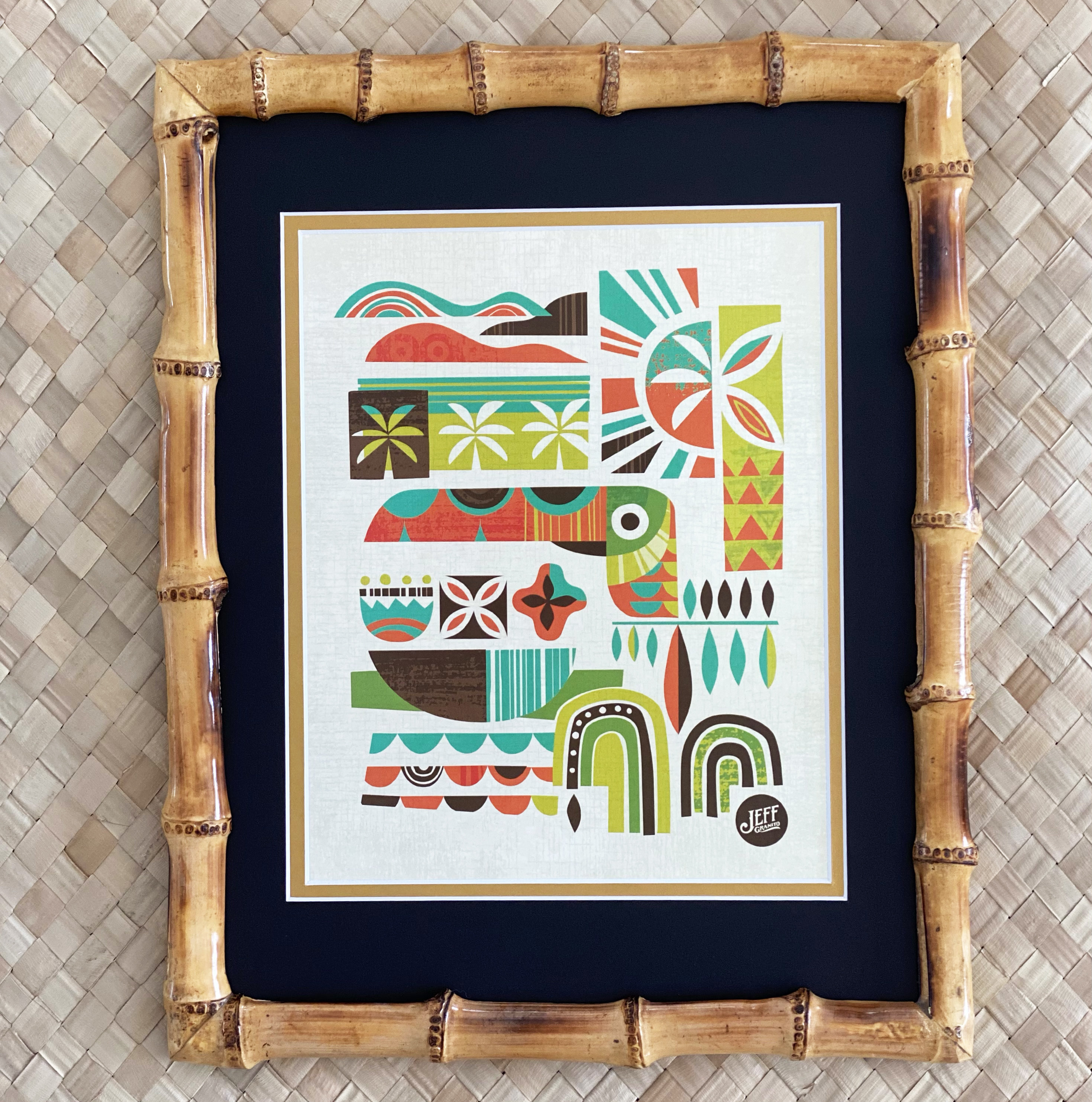 Bamboo Frame 11 x 14, Light