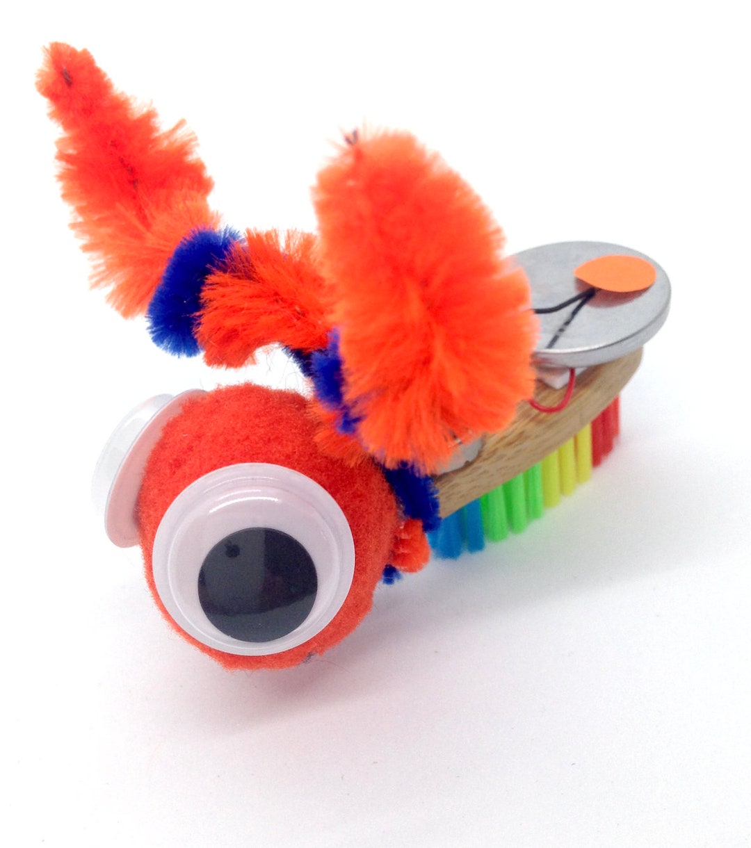 Eco Bristle Bots Simple Robot Kit Moving Toothbrush Fun