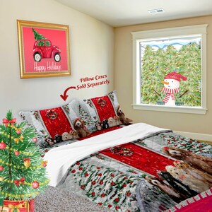 Cockapoo Dog Quilt Bed Coverlet Bedspread Soft Lightweight Durable ...