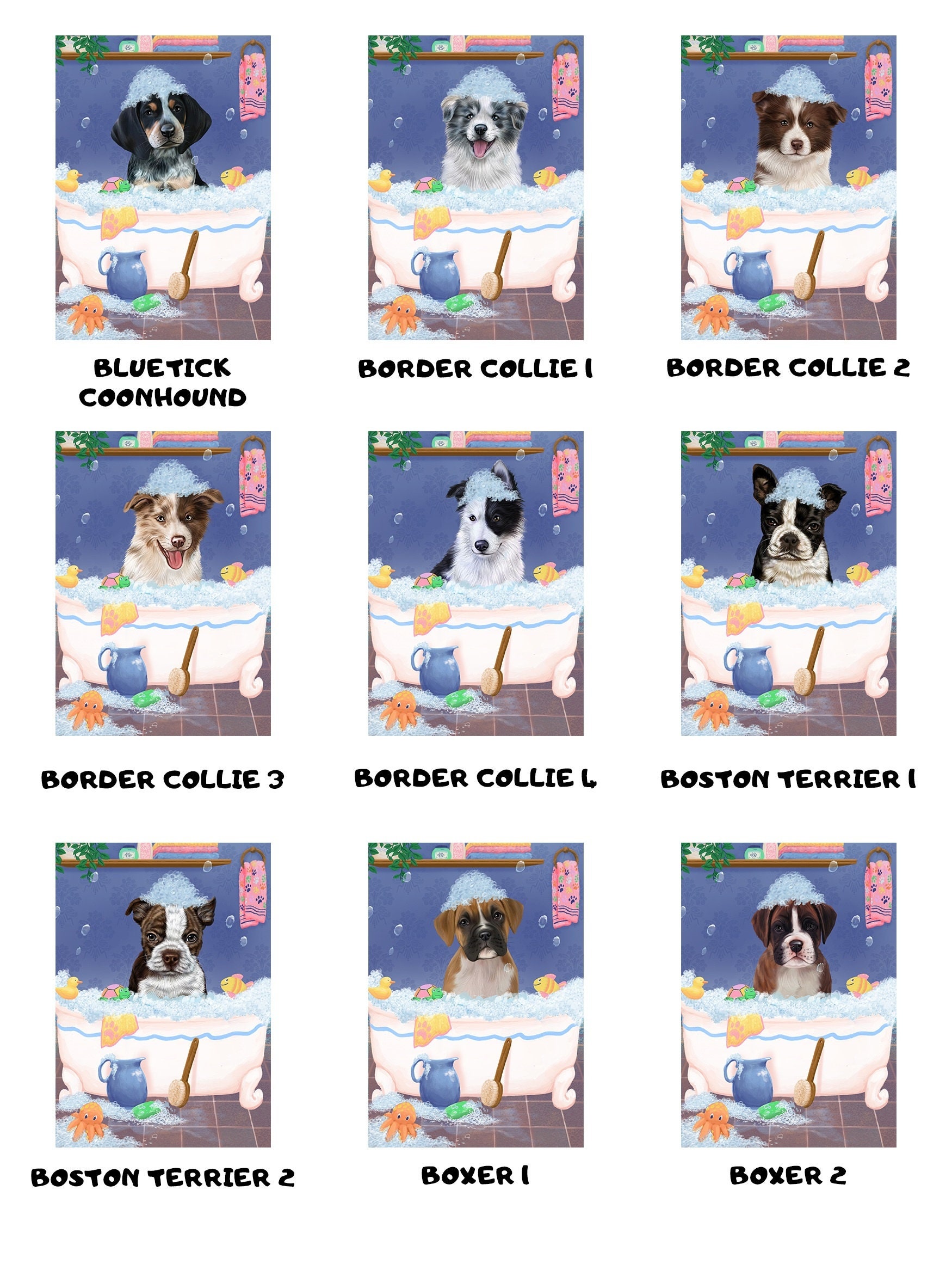 Frotar un Dub Dogs en una bandera de jardín de la bañera | Etsy