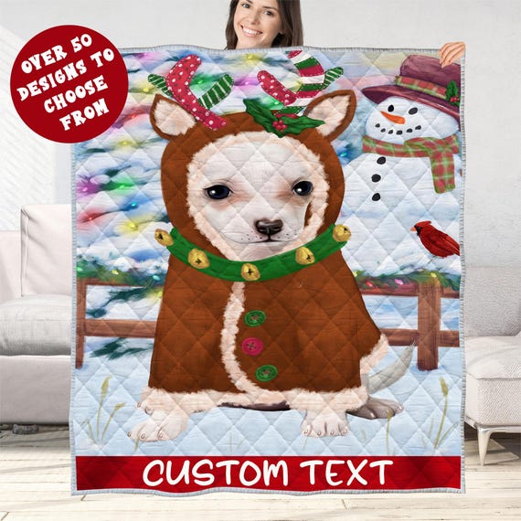 Chihuahua quilt deals