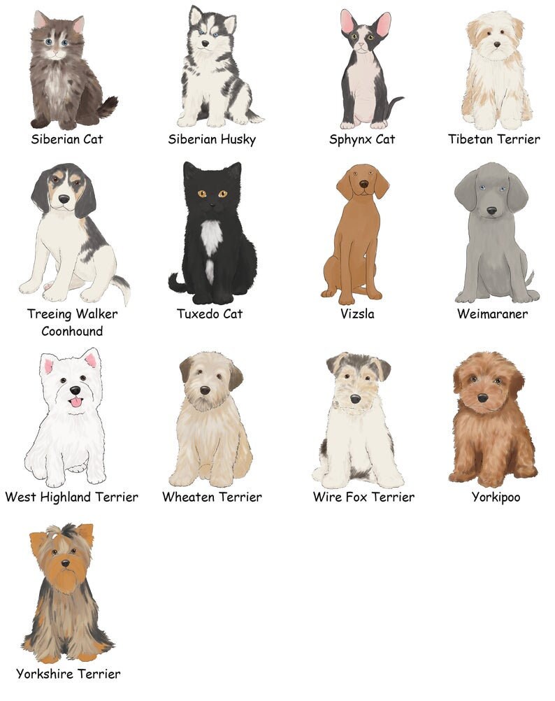 Available in Over 90 Breeds! Merry Christmas With Dog and Christmas Tree Mug