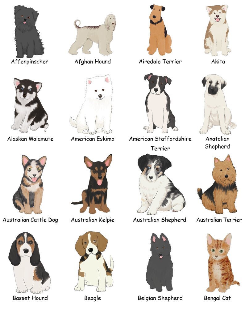 Available in Over 90 Breeds! Merry Christmas With Dog and Christmas Tree Mug