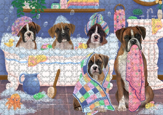 boxer dog jigsaw puzzles
