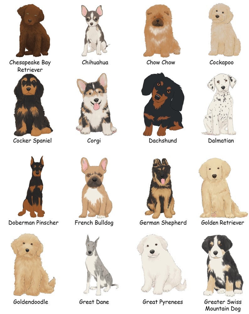 Available in Over 90 Breeds! Merry Christmas With Dog and Christmas Tree Mug