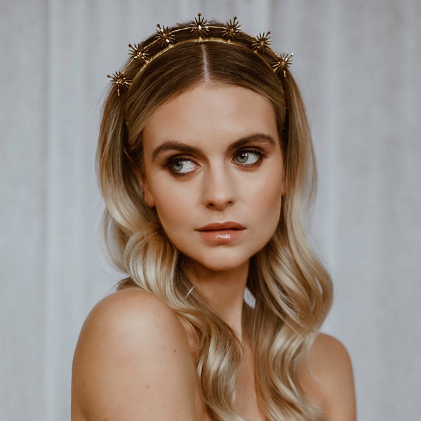 halo bridal headpiece