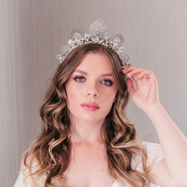 bridal headpieces etsy