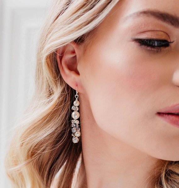 Classic wedding shop earrings