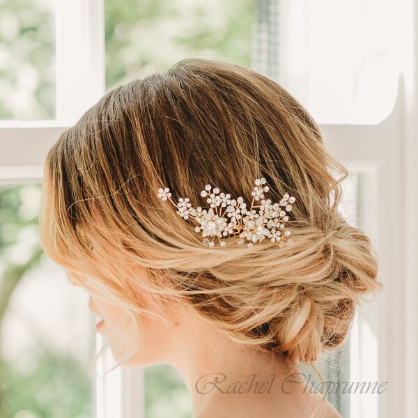 Bruids haar stuk boho, bruiloft haar kam rustieke, bruids haar kam boho Wedding zendspoel rustiek, bruids haren kammen rustieke, bruids haar kam