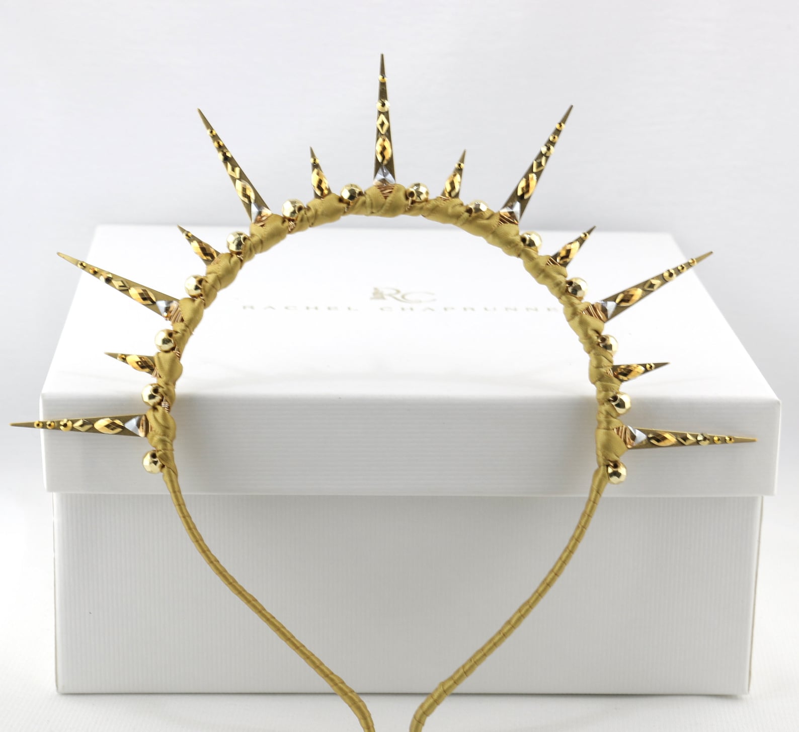 spiky crown headpiece