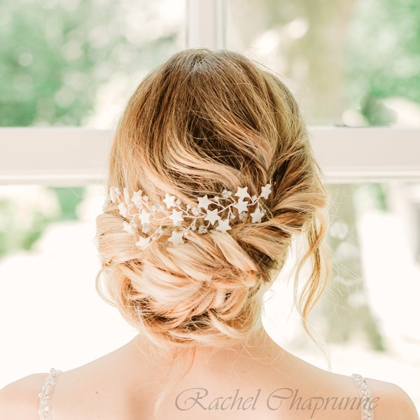 sparkly headpiece for wedding
