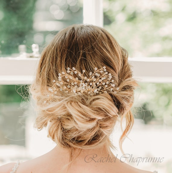 Tocados De Novia / Cabeza De La Flor / Accesorios Para El Pelo De La Boda /  Joyería De