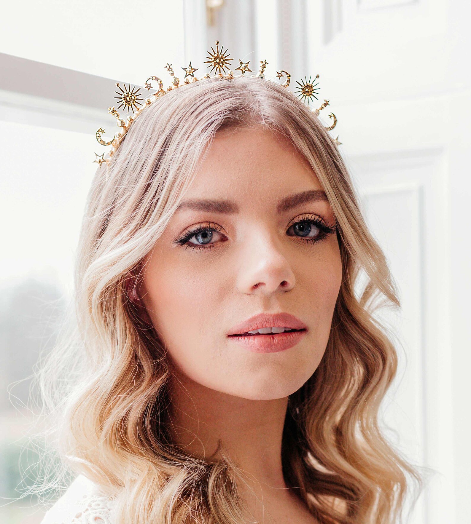 Gold Bridal Hair Accessories Celestial Wedding Accessory Etsy UK