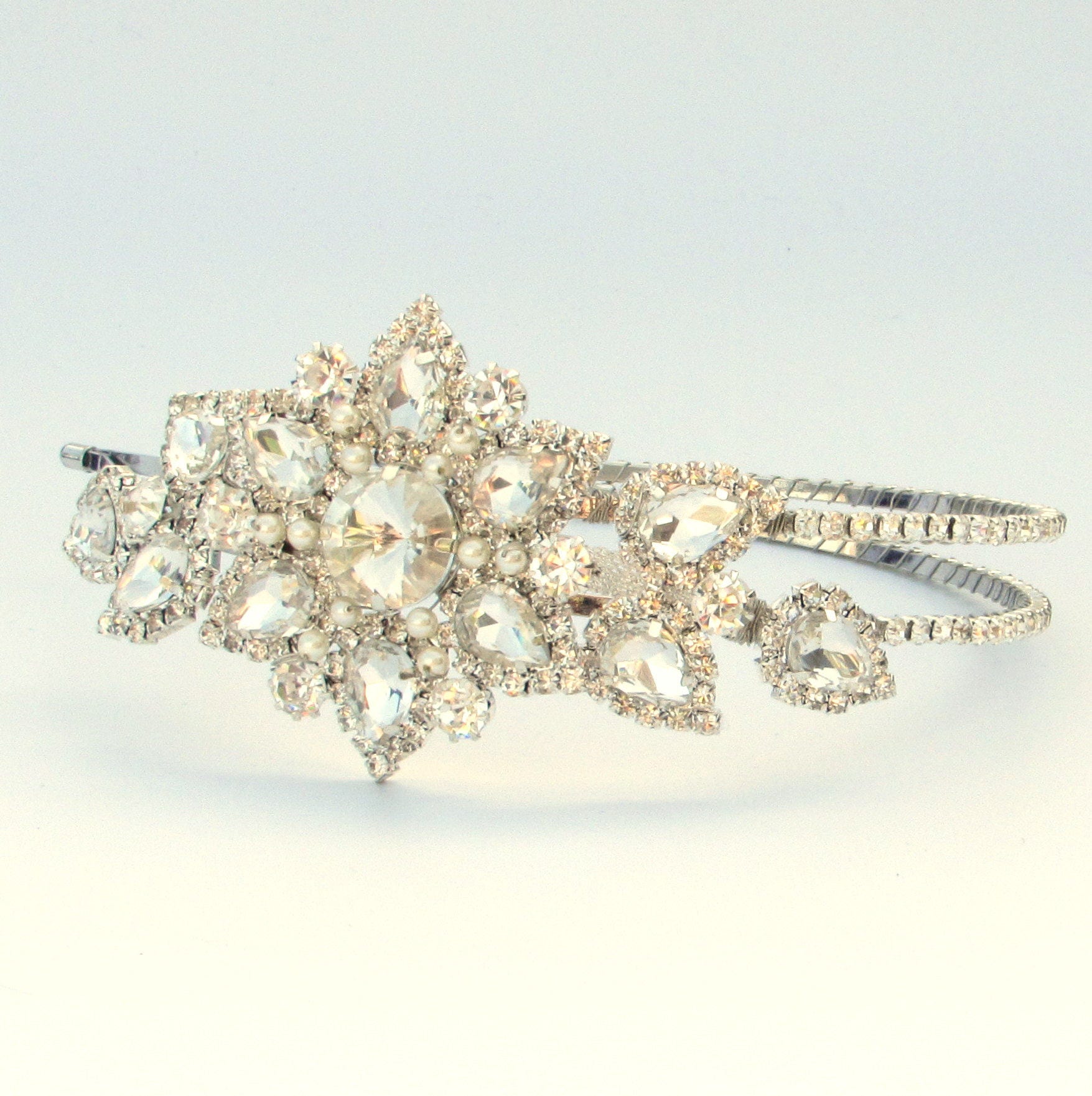 1920s bridal headpiece