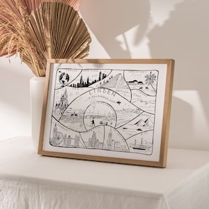Impression personnalisée de carte d'anniversaire | Illustration de vos souvenirs préférés sur mesure | Cadeau d'anniversaire personnalisé | Cadeau pour ados
