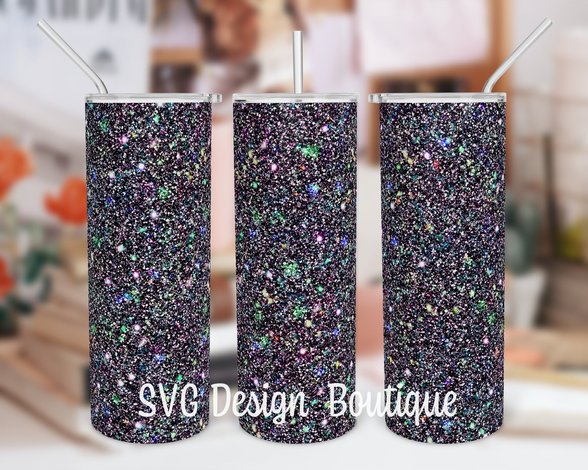 Rhinestone 20 Oz Tumbler Bling Tumbler Sublimation Design Etsy
