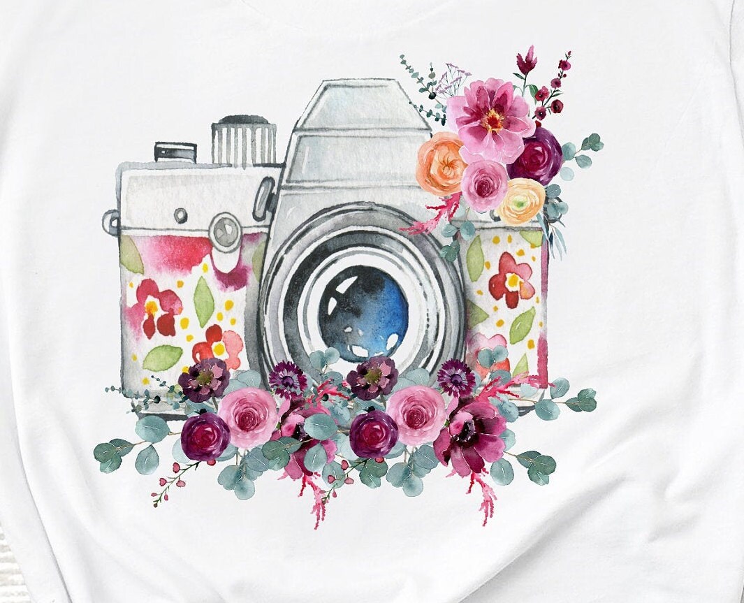 Digital Design Download Line Drawing Camera Illustration Vintage Camera