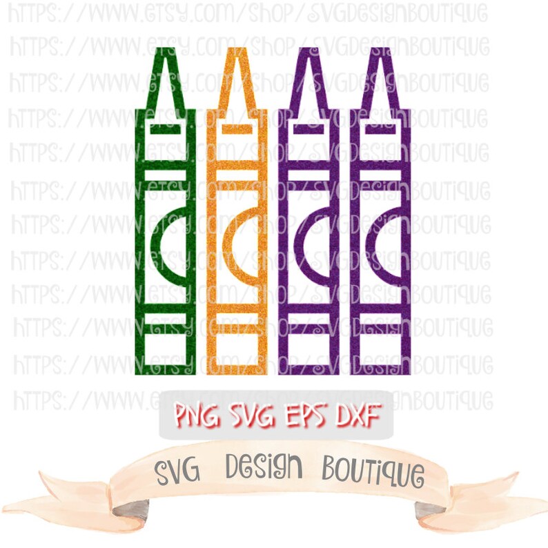 Download Crayon SVG School Svg Glitter SVG Svg File for Teacher | Etsy