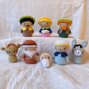 ENG - Amigurumi nativity pattern